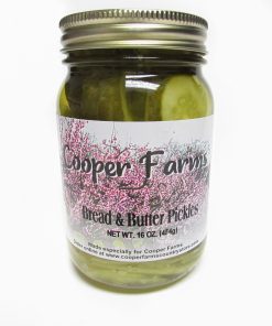 Bread and Butter Pickles 16 oz.