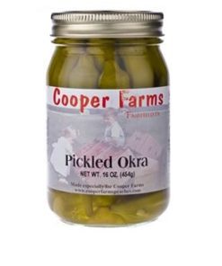 PIckled Okra 16 oz