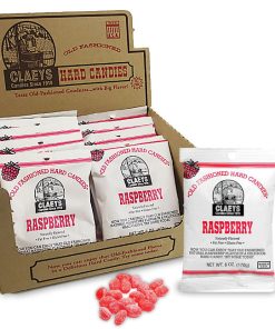 Claeys Old Fashioned Hard Candy- Raspberry