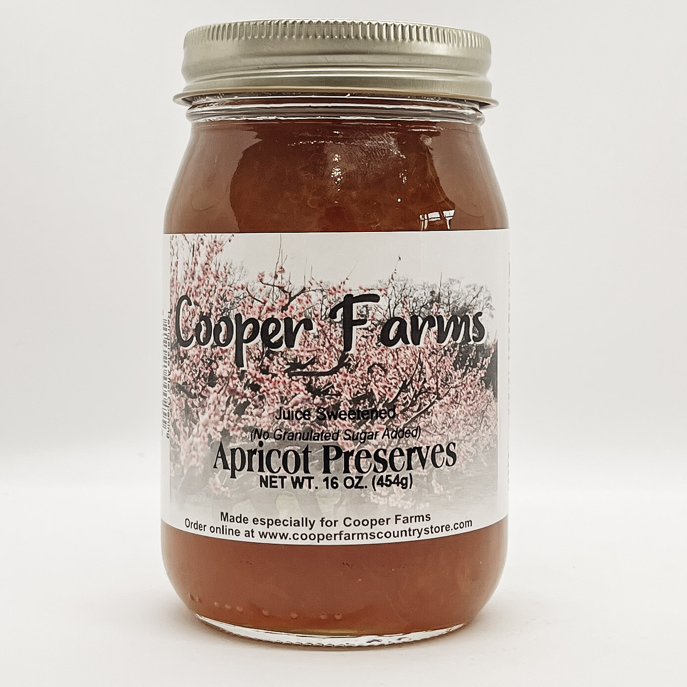 Apricot Preserves (No Sugar Added) 16oz